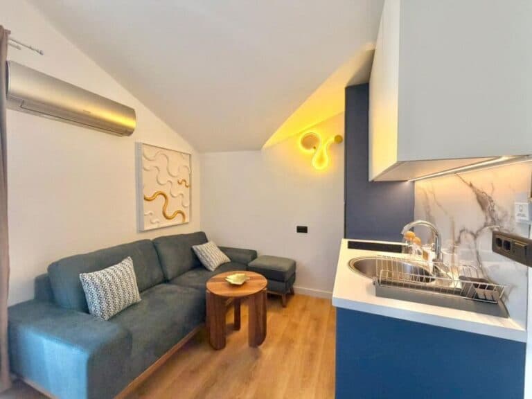 6 Apartman s jednom spavaćom sobom na krovu
